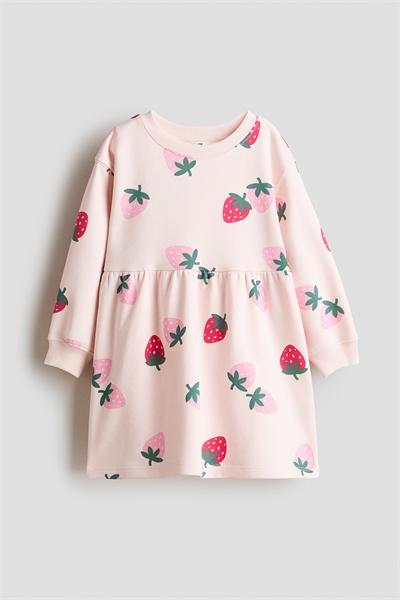 Платье-свитшот с узором артикул 1333881003