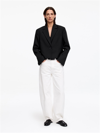 Укороченный шерстяной блейзер артикул 1341687001