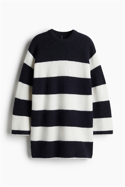 Платье из трикотажа в рубчик артикул 1270558002