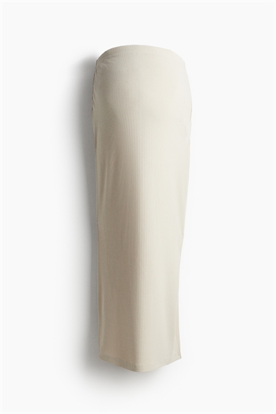 MAMA Ребристая юбка-миди артикул 1220733003