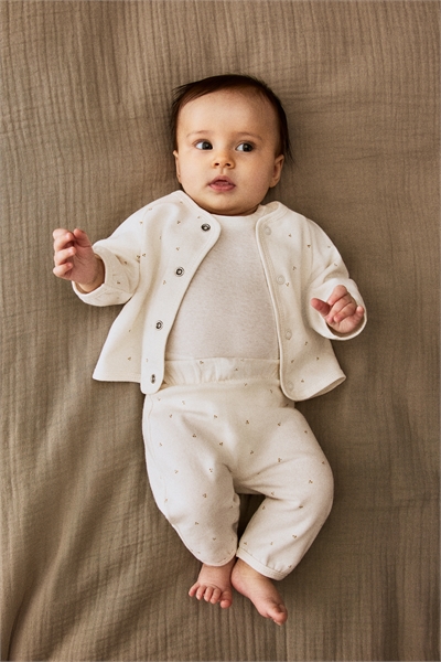 Комплект из 2 частей из супермягкого хлопкового джерси артикул 1275877001