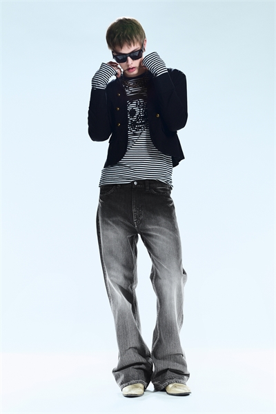 Джинсы Boo Bootleg с низкой посадкой и прямым кроем артикул 1228310016