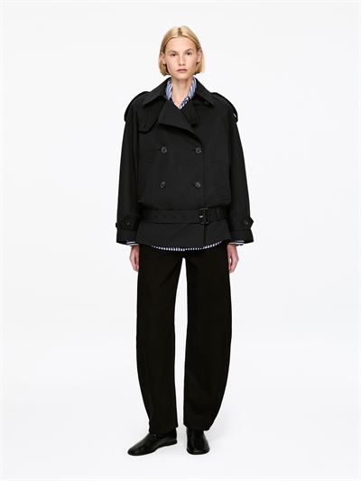 Удлиненная куртка-тренч артикул 1326274001