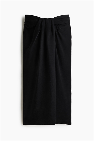 Юбка с закрученными деталями артикул 1345056003