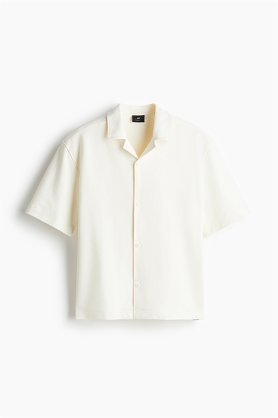 Рубашка свободного покроя из матового хлопка артикул 1261704001