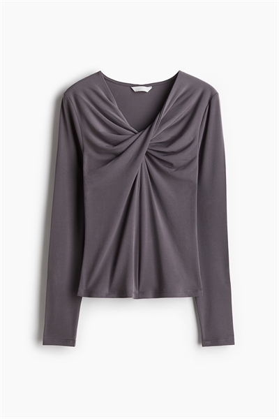 Топ с кручеными деталями артикул 1283566002