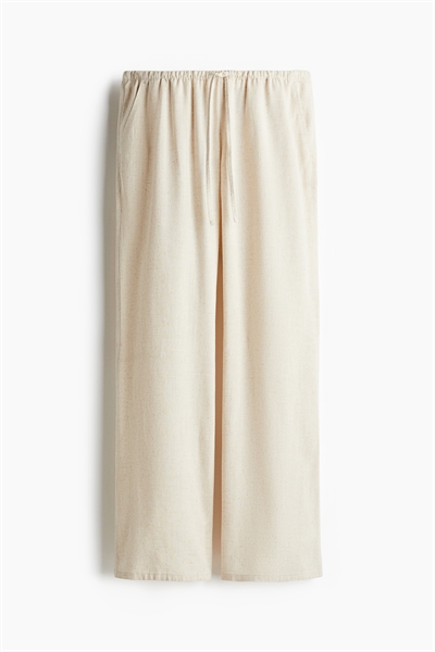 Прямые брюки со шнурком артикул 1261667003