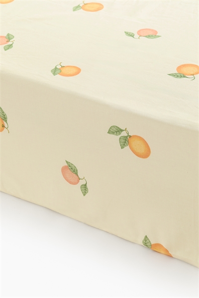 Простыня на резинке из хлопка с принтом артикул 1028613056