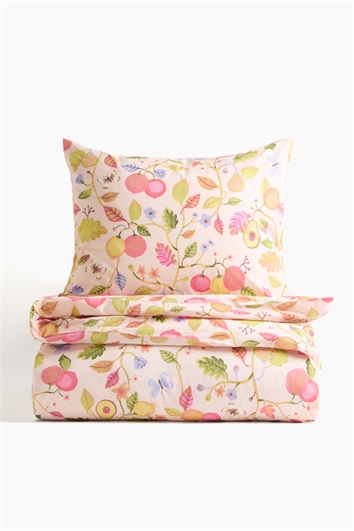 Набор постельного белья из хлопка с принтом артикул 1310519001