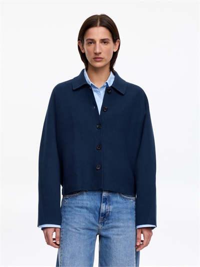 Вязаная хлопковая куртка артикул 1330792002