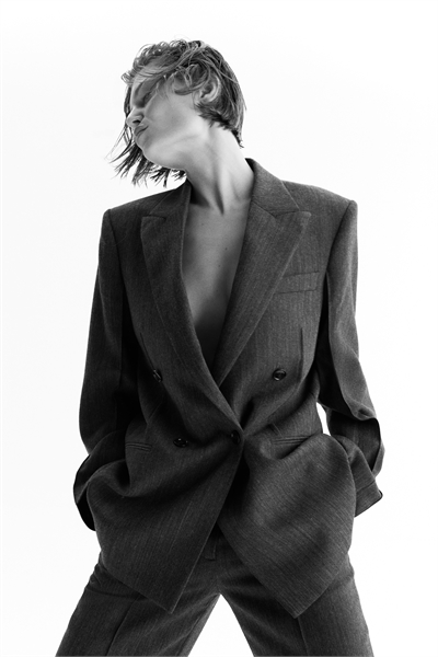 Двубортный шерстяной блейзер артикул 1320145001