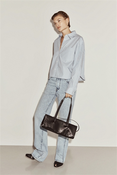 Джинсы с прямыми брючинами артикул 1326846001