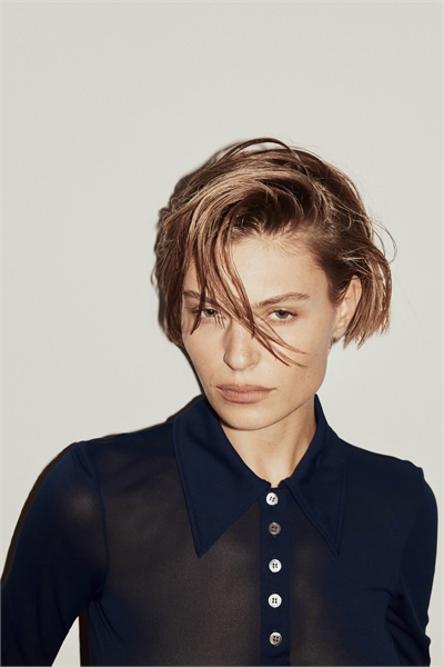 Рубашка-поло из смешанного шелка артикул 1339442001