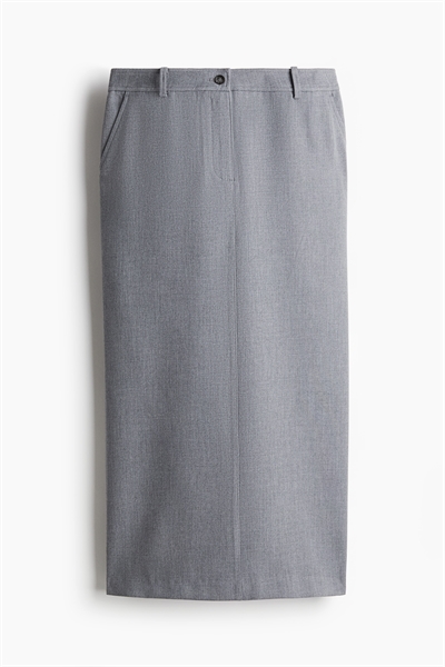 Юбка-карандаш из саржи артикул 1268136002