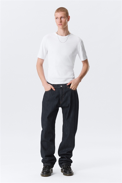 Джинсы Space Mid Rise Relaxed Straight Leg артикул 0828122083