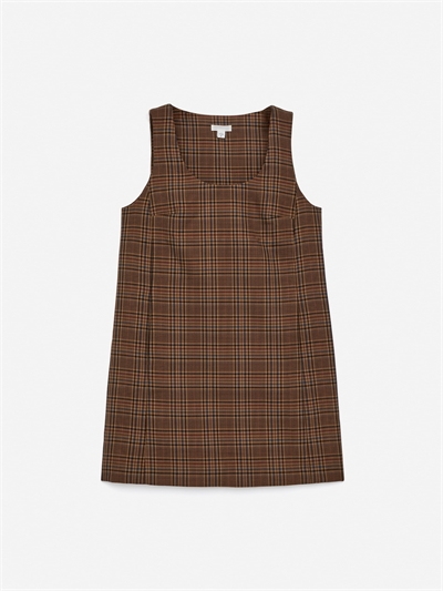 Мини-платье в клетку артикул 1297189001