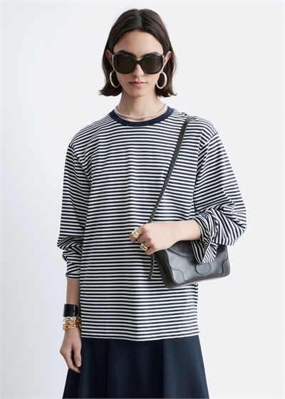 Длиннорукавая футболка из джерси артикул 1318587005