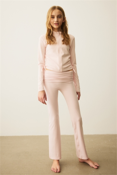 Расклешенные леггинсы для йоги артикул 1319222002