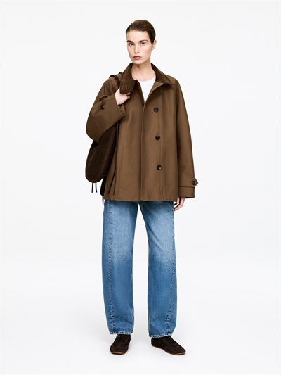 Куртка с вельветовым воротником артикул 1299864005