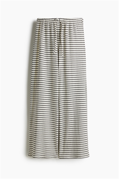 Широкие брюки со шнурком артикул 1282544001