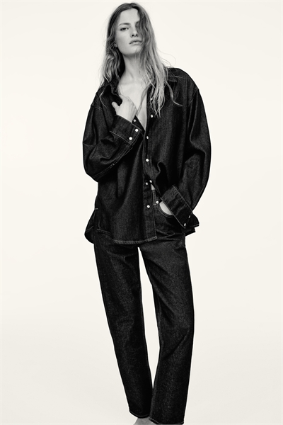 Джинсы Mom Slim Fit с высокой талией по щиколотку артикул 0941666088