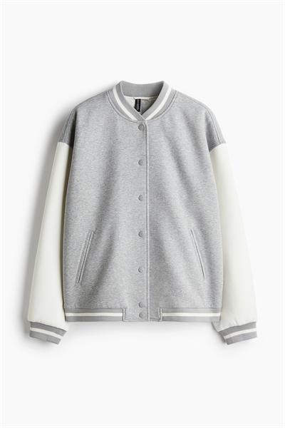 Бейсбольная куртка с узором артикул 1276934002