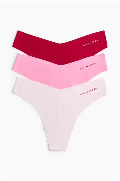 Спортивные трусы-стринги DryMove™, 3 штуки артикул 1201292013