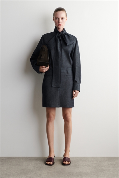 Джинсовая мини-юбка артикул 1337721001