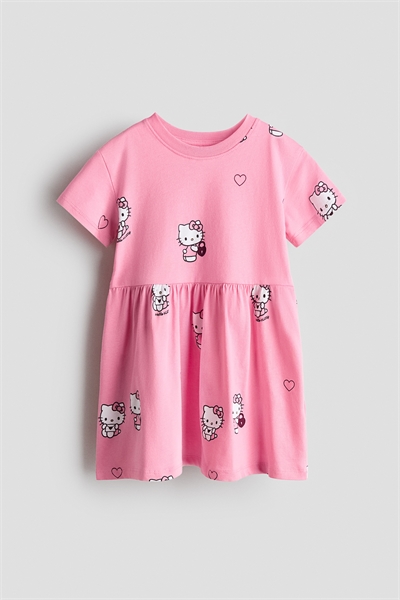 Платье из принтованного джерси артикул 1220362025