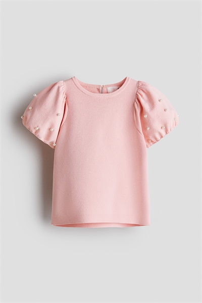 Топ из тонкой вязки с бусинами артикул 1313274002