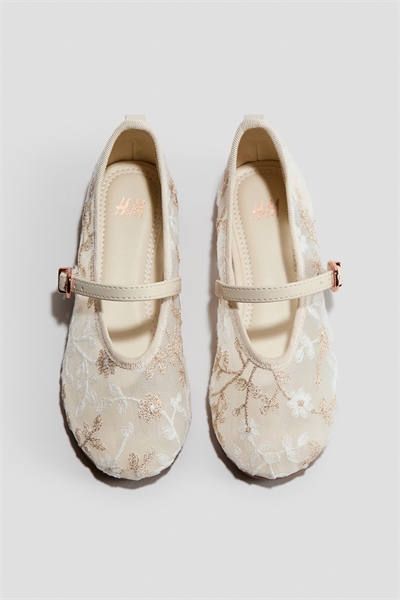 Вышитые туфли Мэри Джейн артикул 1313285001