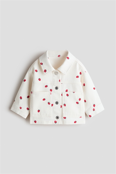 Куртка из принтерованного твила артикул 1316999001