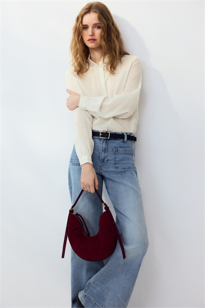 Блузка с воротником-рюшами артикул 1318808001