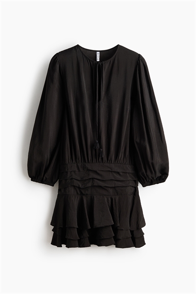 Платье с многослойной юбкой артикул 1322272002