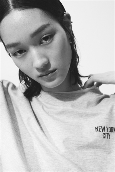 Свободный джерси топ артикул 1323987004