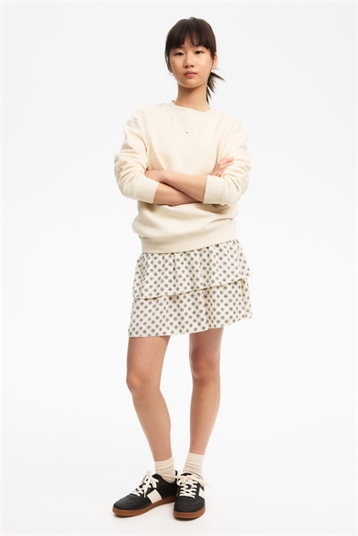 Юбка с узором и ярусами артикул 1328633004