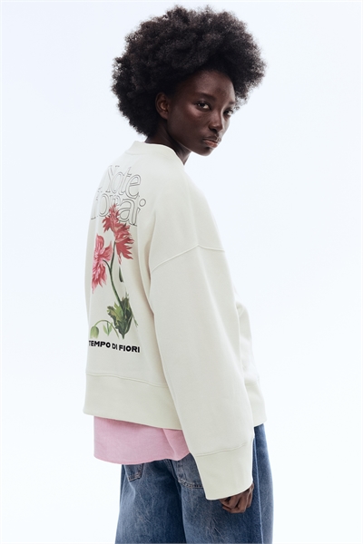 Свитшот с принтом артикул 1334507001