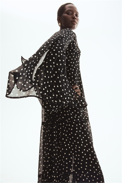 Платье с многослойной накидкой артикул 1340333001