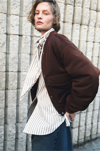 Рубашка с шарфом артикул 1341095001