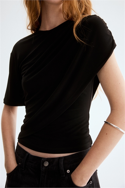 Драпированный топ артикул 1347811001