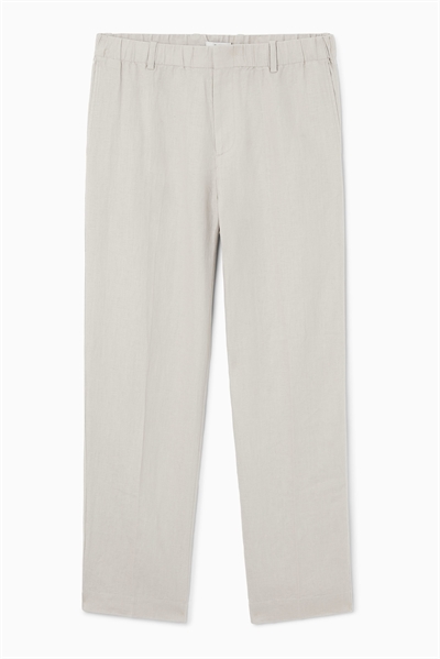 Прямые льняные брюки артикул 1158030005