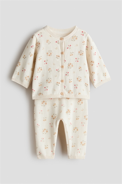 Комплект из 2 частей из тонкого трикотажа артикул 1270087025