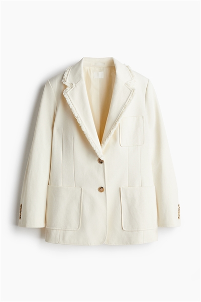 Блейзер с обтрепанными краями артикул 1276650001