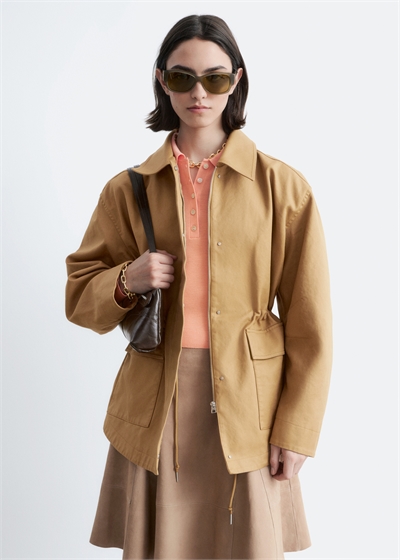 Рабочая куртка с резинкой оверсайз артикул 1313687001