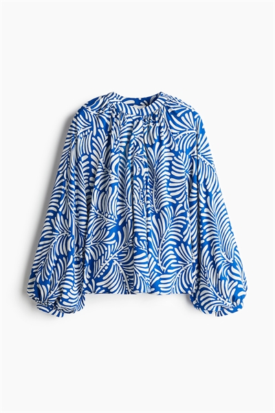 Блузка с воздушными рукавами артикул 1219130011