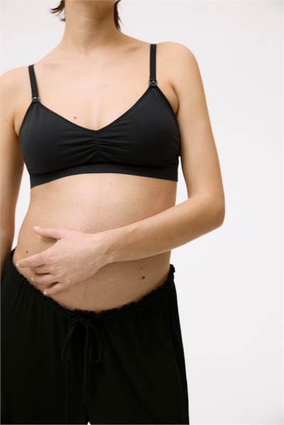 Бюстгальтер для кормящих MAMA Seamless Padded из хлопкового бленда артикул 1294370002