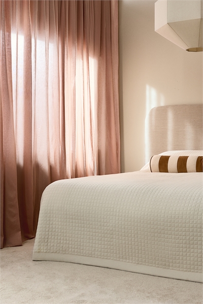 Широкая штора из льняного бленда длиной 1 шт. артикул 1317880006