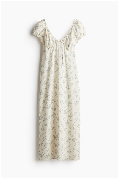 Платье макси с завязками артикул 1269443001