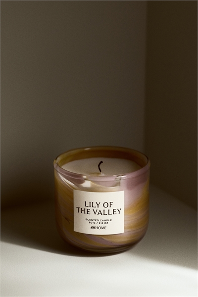 Ароматическая свеча в стеклянном держателе артикул 1218997015