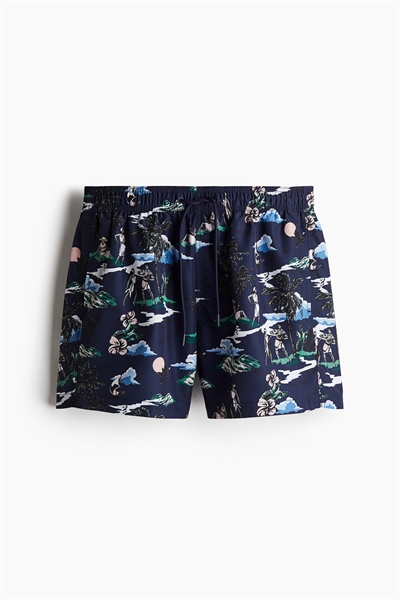 Шорты для плавания с узором артикул 1267379002